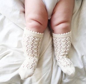 white-baby-knee-socks